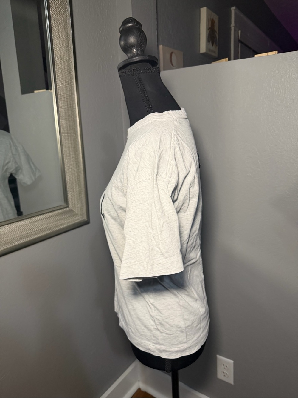 Zara x Russell Athletic capsule collection limited edition grey shirt size 9-10y - Picture 3 of 6